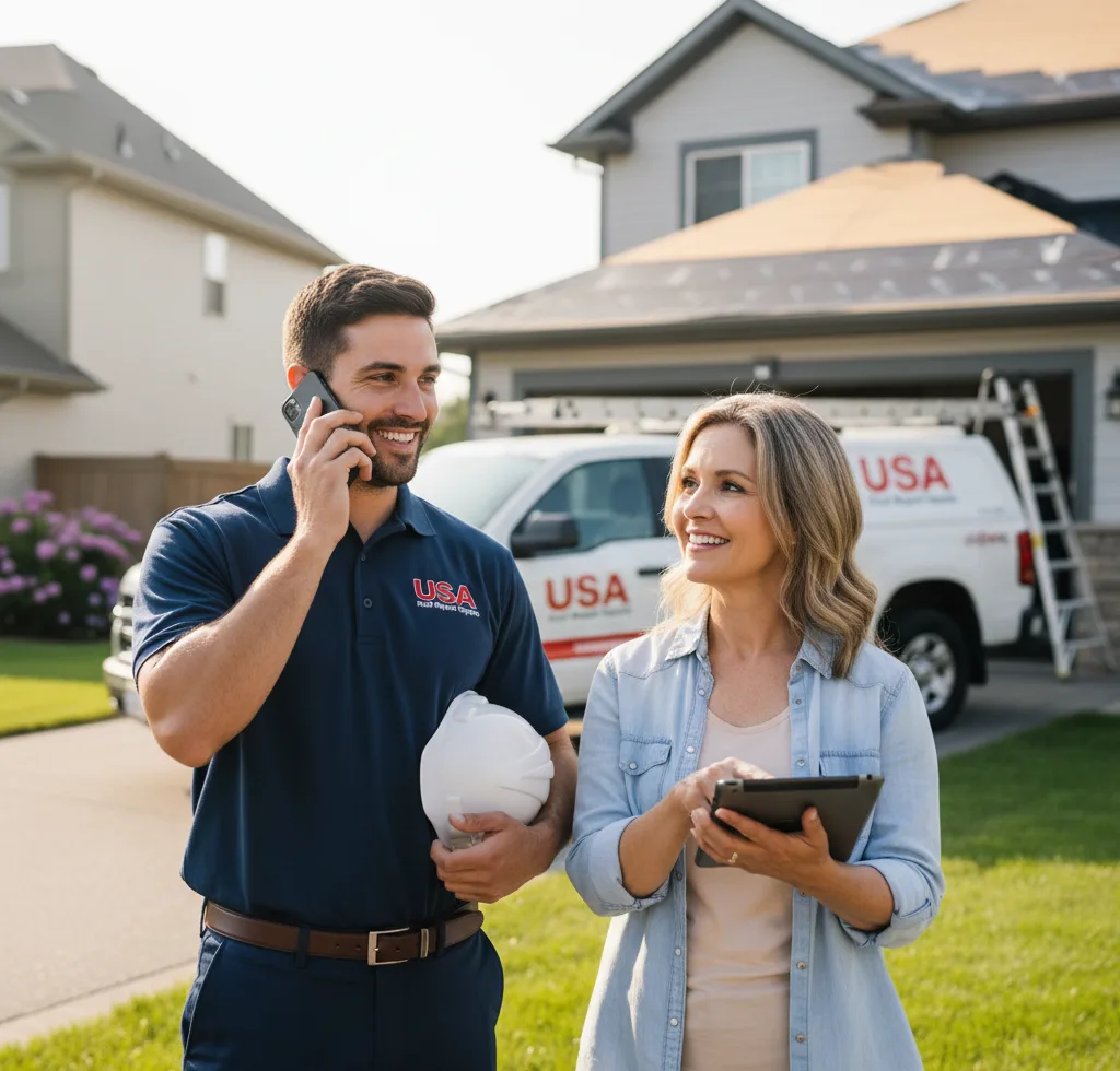 USA Roof Repair Experts customer support in Astoria